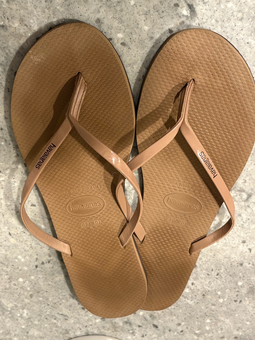 Havaianas Women's Flip Flops in Tan - Picture 6 of 8